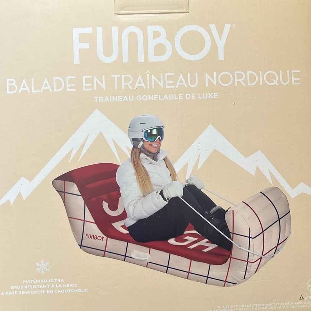 ๐ Funboy Luxury Inflatable Snow Sled - Picture 3 of 4